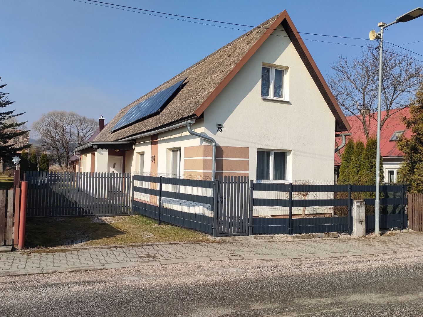 Zewnętrzna część domku Chata Katarína 1 w Pieninach